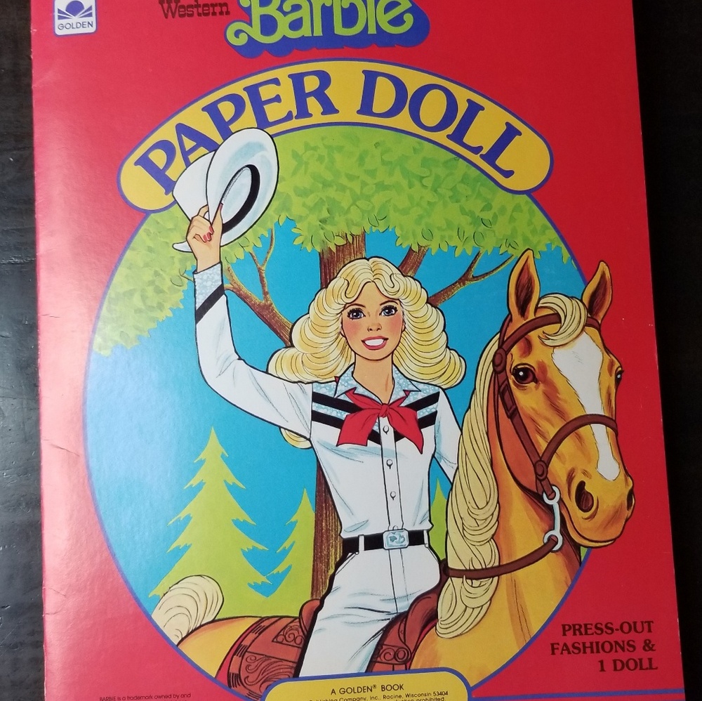 Vintage Barbie Paper Dolls